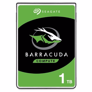 Seagate BarraCuda iekšējais cietais disks 1 TB 5400 RPM 128 MB 2.5" SATA III
