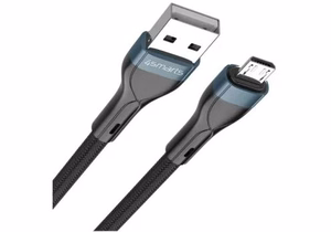 USB-A uz Micro kabelis PremiumCord 10W 1 m, melns