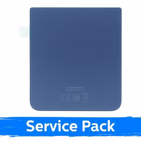 Aizmugurējais vāks, saderīgs ar Samsung F711 Z Flip3 / Zils / (Service Pack)