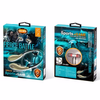 GJBY austiņas - SPORTA BLUETOOTH CA-129 sarkanas