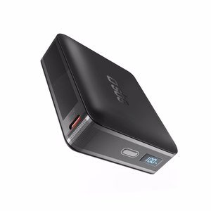 SBS HD 65W 20000mAh USB-C внешний аккумулятор с LCD дисплеем - черный