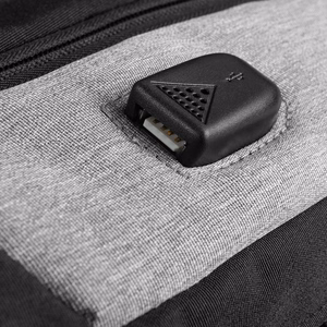 Modecom SMART 15 mugursoma, melna/pelēka, poliesters
