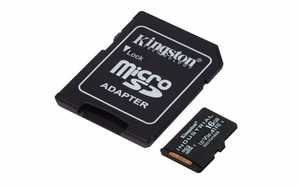 Kingston Technology 16GB microSDHC Industrial C10 A1 pSLC karte + SD adapteris
