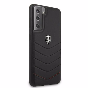 Ferrari FEHQUHCS21SBK S21 G991 melnais kietais vāciņš Off Track Quilted