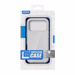 Rock Crystal Shield Sērijas Viedtālruņa apvalks Iphone 17 Pro caurspīdīgs