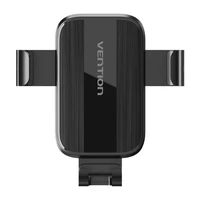 Automātiskais automašīnas tālruņa turētājs Vention KCTB0 ar klipu melns