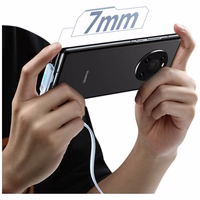 Kabelis USAMS US-SJ651 66W USB-A/USB-C 1.2m zils