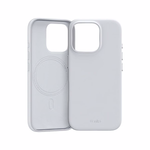 Benks magnētiskais Vita Pro silikona viedtālruņa apvalks Iphone 16 Pro, pelēks