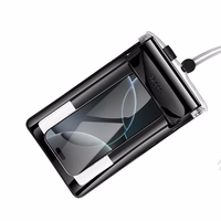 Ūdensnecaurlaidīgs viedtālruņa apvalks Hoco BAG32 melns