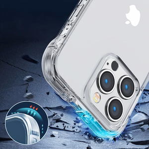 Joyroom Defender sērijas apvalks iPhone 14 bruņots āķa apvalks ar statīvu caurspīdīgs (JR-14H1)