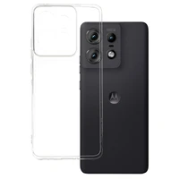 Īpaši plāns 1mm viedtālruņa apvalks Motorola Edge 50 Pro 5G caurspīdīgs