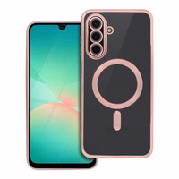 ELECTRO MAG COVER viedtālruņa apvalks saderīgs ar Magnētisko MagSafe SAMSUNG A26 rozā zelts