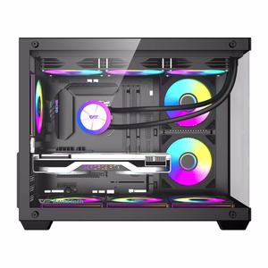 DarkFlash B275 PRO computer case (black) + 6 fans