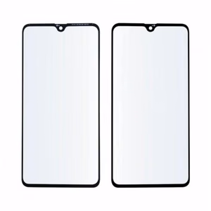 Ārējais ekrāna stikls priekš Huawei Mate 20, melns, HQ