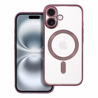 ELECTRO MAG COVER viedtālruņa apvalks saderīgs ar Magnētisko IPHONE 16 violets