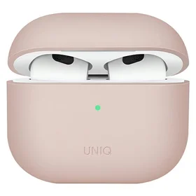 Uniq Lino silikona apvalks AirPods 3 - rozā