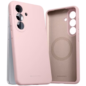 Maciņš Mercury Pure Magsafe Silicon Maciņš Samsung S942 S26 rozā smilšu