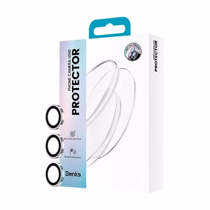 Benks Tempered glass Glass Warrior Lens Protector on camera for Samsung Galaxy S26/S26 Plus (lens 3 pieces) transparent