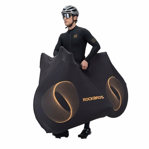 Rockbros D97 elastīgs pārvalks 24"-29" elektriskajiem, grants un kalnu velosipēdiem un 700C šosejas velosipēdiem - melns