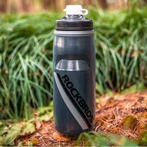 Rockbros 620 ml termopudele velosipēdam, bez BPA, melna ar krāsu pāreju