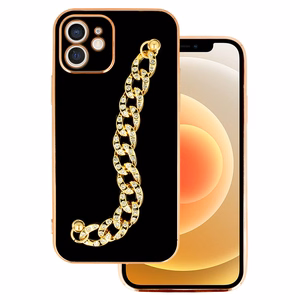 Moderns viedtālruņa apvalks Iphone 11 dizains 4 melna