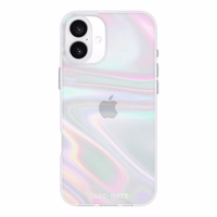 maciņš-Mate Soap Bubble - maciņš iPhone 16 Plus (Iridescent)