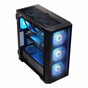 MODECOM HORIZON ARGB Flow MIDI USB 3.0 X 2 TYPE-C datora korpuss