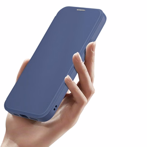 Dux Ducis Skin X Pro Magnētiskais Atveramais MagSafe apvalks iPhone 15 Plus - zils