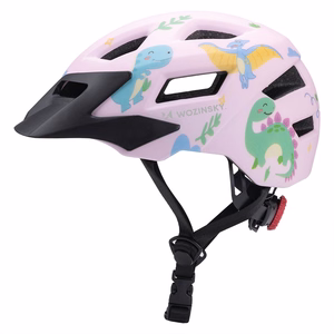 Wozinsky Children's MTB Bike Helmet with Detachable Visor S - Pink