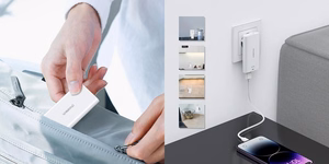 Lādētājs CHOETECH GaN USB-C, USB-A: 67W, PD