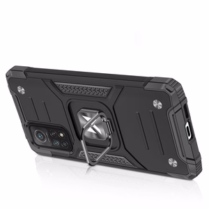 Wozinsky Ring Armor apvalks ar statīvu izturīgs robusts vāks Samsung Galaxy A72 4G zils