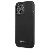 Karl Lagerfeld silikona apvalks viedtālrunim iPhone 13 Pro Max - melns