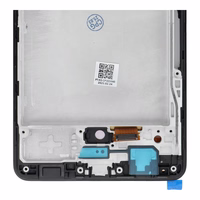 LCD ekrāns SAMSUNG A42 5G A426 HARD OLED ar rāmi