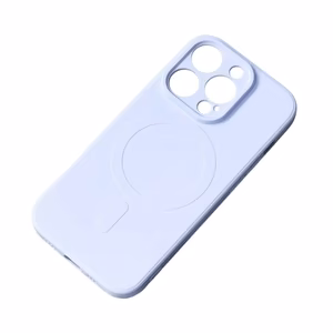 Silikona apvalks ar MagSafe Samsung Galaxy A16 5G - gaiši zils