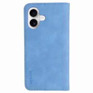 Wonder Smart maciņš iPhone 17 miglas zils