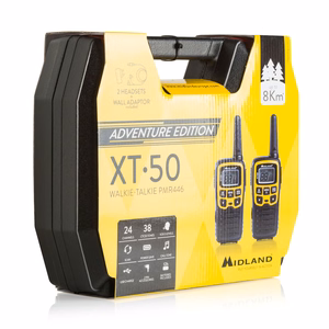 MIDLAND XT50 PMR rokas radiostacijas koferī