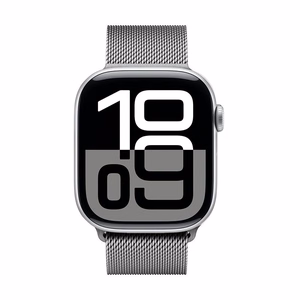 Crong Milano Steel nerūsējošā tērauda siksniņa Apple Watch 38 / 40 / 41 / 42 mm, sudraba krāsā