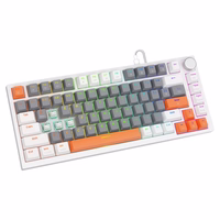 Savio ASTRAL balts JADE 3 COLOURS keyboard Gaming USB QWERTY US International