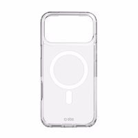 SBS Extreme Mag apvalks iPhone 17 Pro Max ar D3O tehnoloģiju - caurspīdīgs