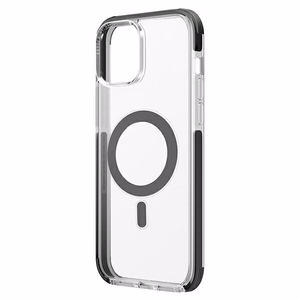 Uniq Combat viedtālruņa apvalks iPhone 14 Pro Max 6.7" ar Magclick uzlādi - melna / betona pelēka