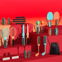 Nintendo Switch 23-in-1 ģimenes piederumu komplekts 2 - Oranžs un zils komplekts