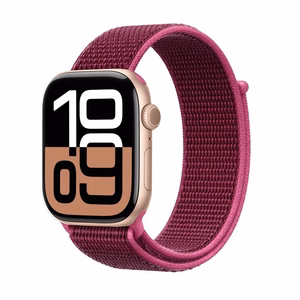 Crong Nylon Apple Watch sporta siksniņa, 38/40/41/42 mm, Magenta Fusion
