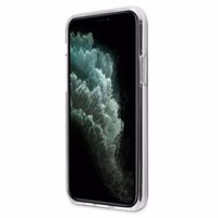 BMW Signature drukāts logotips apvalks iPhone 11 Pro Max - melns