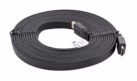 Lanberg CA-HDMI-21CU-0050-BK HDMI kabelis 5 m HDMI Type A (Standard) melns