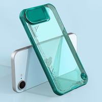 Nillkin Iceblade Prop viedtālruņa apvalks ar objektīva vāciņu un statīvu iPhone 16e - zaļš