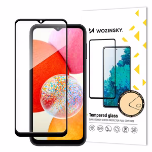 Wozinsky pilnas līmes aizsargstikls ar melnu rāmi Samsung A15 / A15 5G