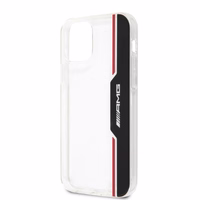 AMG elektroplāksnes vertikāls apvalks iPhone 12 / iPhone 12 Pro - caurspīdīgs