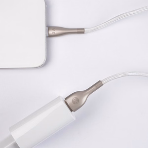 Forever Sleek kabelis USB - USB-C 1,0 m 3A balts