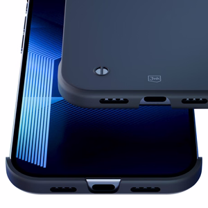 3mk Just20g Matēts viedtālruņa apvalks Apple iPhone 16 Pro Max - matēts melns