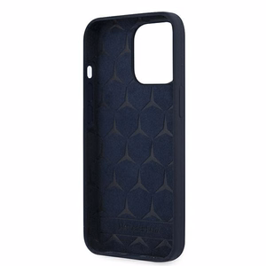 Mercedes MEHCP13LSILNA iPhone 13 Pro / 13 6.1" tumši zils maciņš Silicone Line